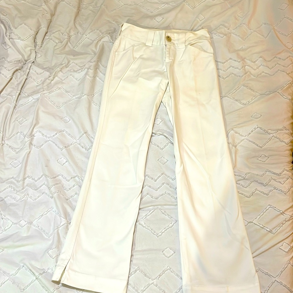 Women’s Banana Republic White Stretch Business Pants